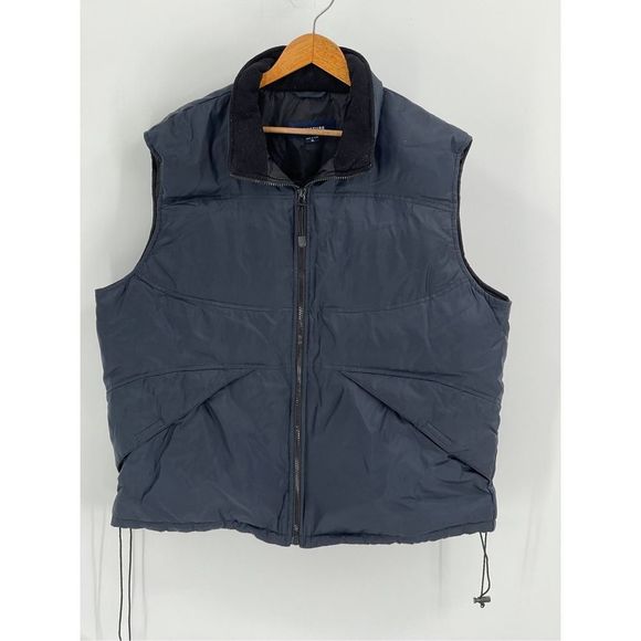 Structure‎ Down Puffer Vest Men's Size XL Navy Blue - Picture 2 of 12